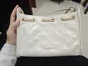 CHARLES&KEITH26夏季新品菱格链条单肩水桶包斜挎包生日礼物送女友CK2-10671894 Cream奶白色 M 实拍图