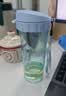 特百惠（Tupperware）茶韵500ml塑料杯男女士学生运动水杯子大容量泡茶杯 纯净蓝 实拍图