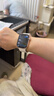 【京东健康关爱版】Apple/苹果Watch S11 蜂窝款46毫米玫瑰金色铝金属表壳淡桃粉色运动型表带S/M 实拍图