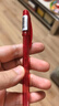 斑马牌（ZEBRA）中性笔 0.5mm子弹头签字笔 学生标记笔走珠水性笔 C-JJ100 JELL-BE 红色 10支装 实拍图