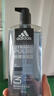 阿迪达斯（adidas）沐浴露男士专用洗发水洗面奶三效合一 游泳去氯薄荷大容量600ml 实拍图
