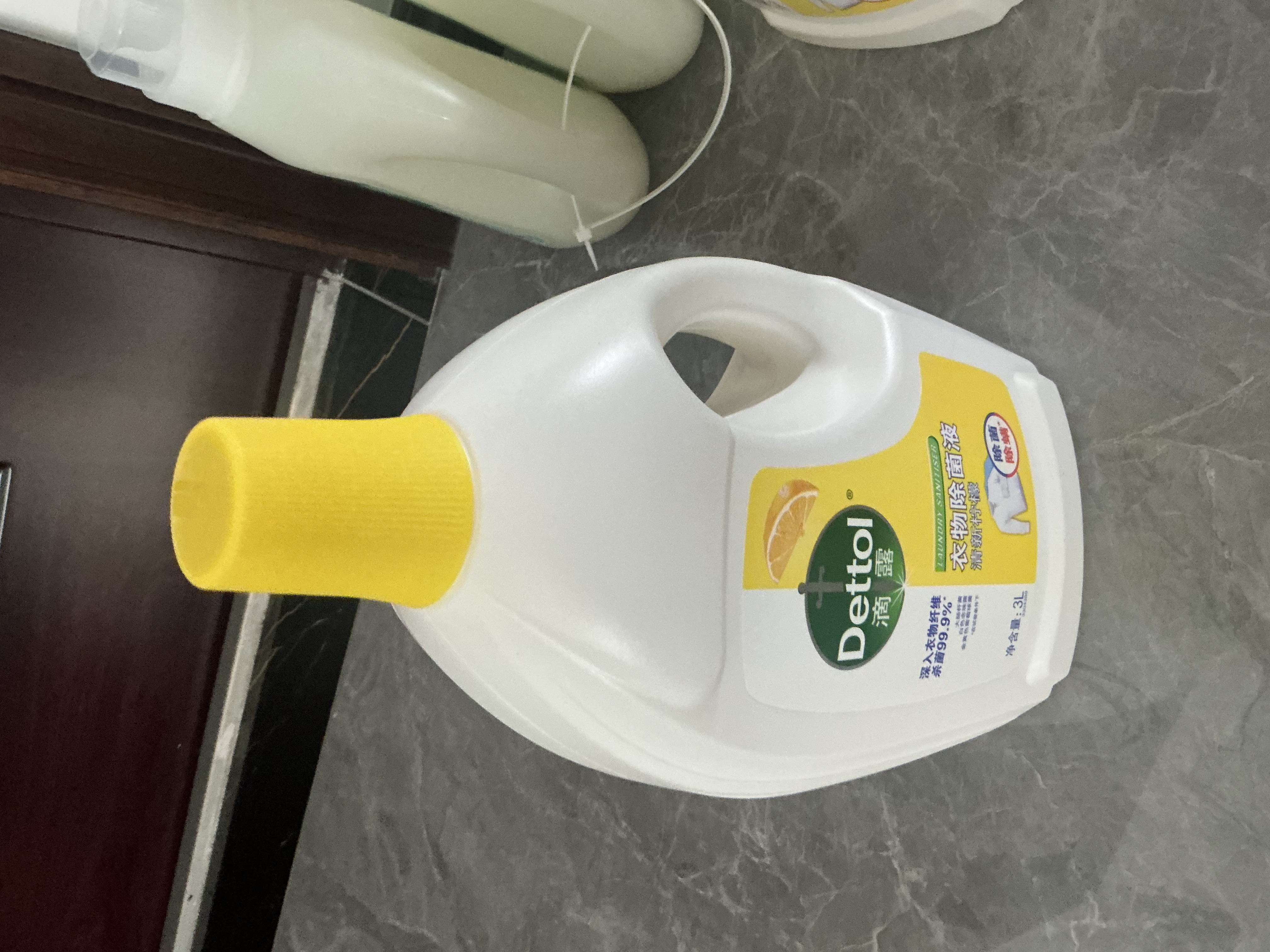 滴露（Dettol）衣物消毒液除菌柠檬3L 99.9%杀菌除螨内衣儿童衣服消毒水配洗衣液 实拍图