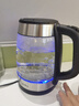 美的（Midea）电水壶热水壶家用高硼硅玻璃1.7L大容量1800W透明暖水壶自动断电泡茶MK-SHJ1722 实拍图