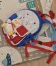 SHUKIKU乐兜兜儿童公仔双肩包幼儿园书包小学生防泼水背包 慕斯苹果 S+ 实拍图