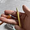 毕亚兹 网线松线器 网线捋直器理线器 网线接线拉直器 网络捋线工具 5类/6类/7类网线解松线做水晶头神器 实拍图