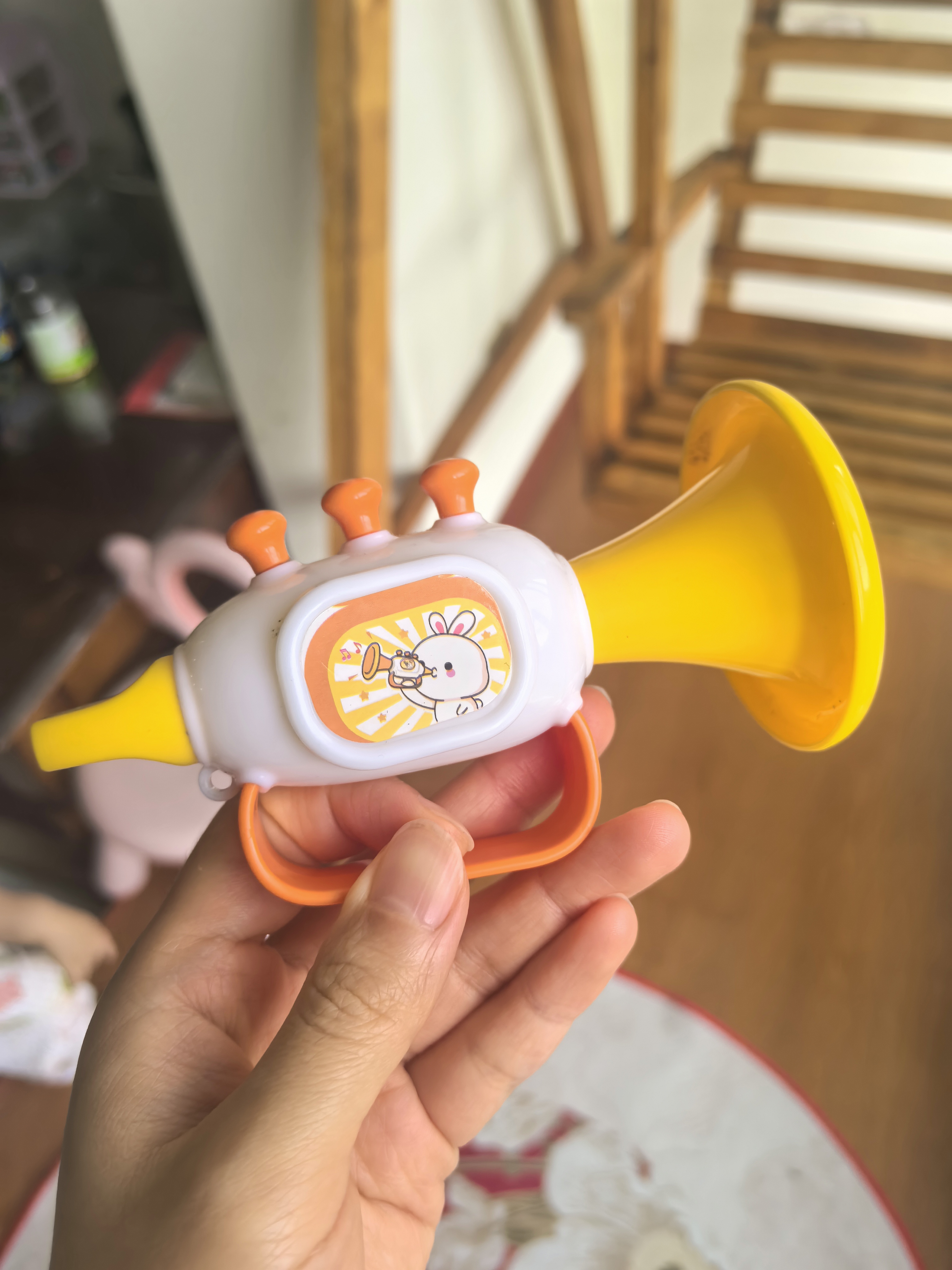 奕思瑞小喇叭婴儿玩具6-12个月以上可吹乐器1-3岁宝宝口哨儿童生日礼物 实拍图