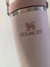 STANLEY冰霸杯保温杯折叠吸管杯保温保冷水杯大容量男女学生杯子生日礼物 【新色来袭】灰紫色- 591ml 实拍图
