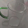 青苹果耐热玻璃水杯465ml四只 四色把手围炉煮茶杯牛奶杯一人一杯不混杯 实拍图