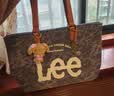 Lee托特包女包潮流斜挎单肩包手提电脑包上课通勤包生日礼物 实拍图