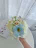 京东鲜花订婚领证结婚礼求婚登记手捧花绢花假花仿真花束拍照摄影永生花 实拍图