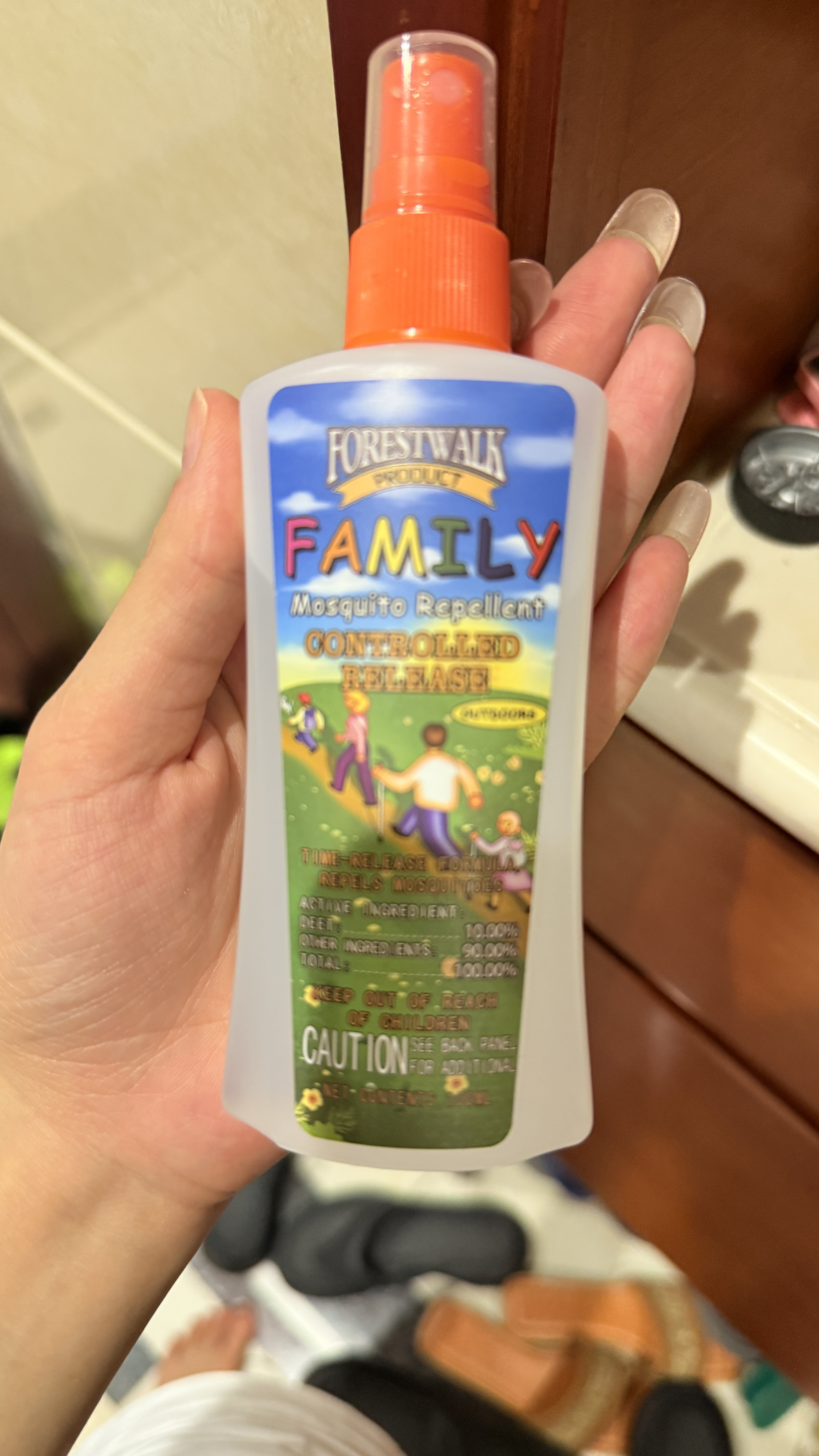 FORESTWALK森林索耶驱蚊喷雾避蚊胺10%防蚊虫叮驱蚊水液神器户外100ml 实拍图