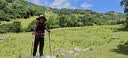 迪卡侬登山包徒步背包双肩包MH500新款户外旅行轻量化背负系统大容量 朱砂橙-38L带顶包 升级新款 实拍图