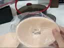 VNA芬斯狄娜【防水显大】硅胶隐形文胸贴聚拢婚纱专用乳贴 轻质特厚款 B 实拍图