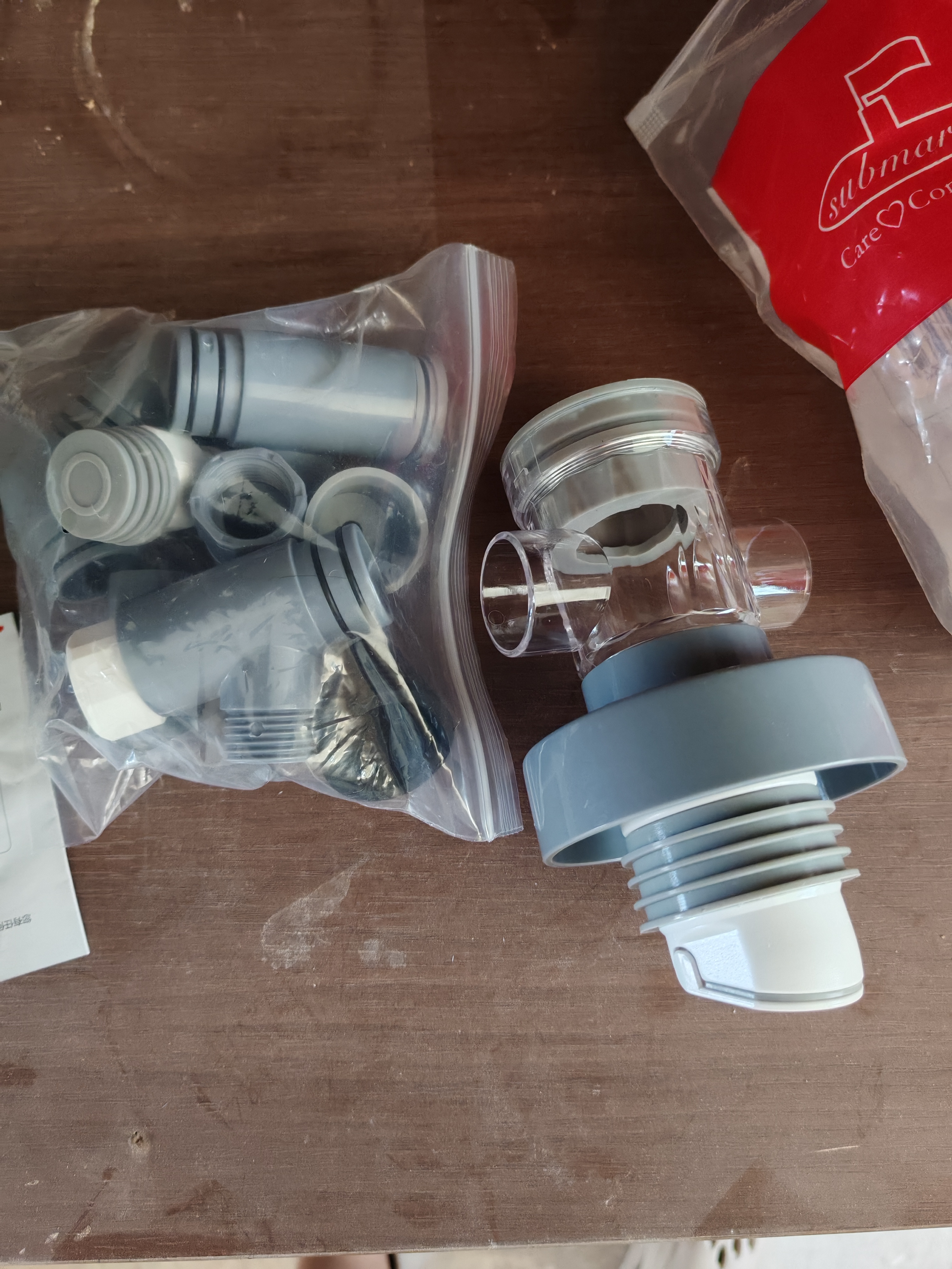 潜水艇（Submarine）XSW-10S洗衣机洗碗机净水器小厨宝三通多功能防臭塞 实拍图