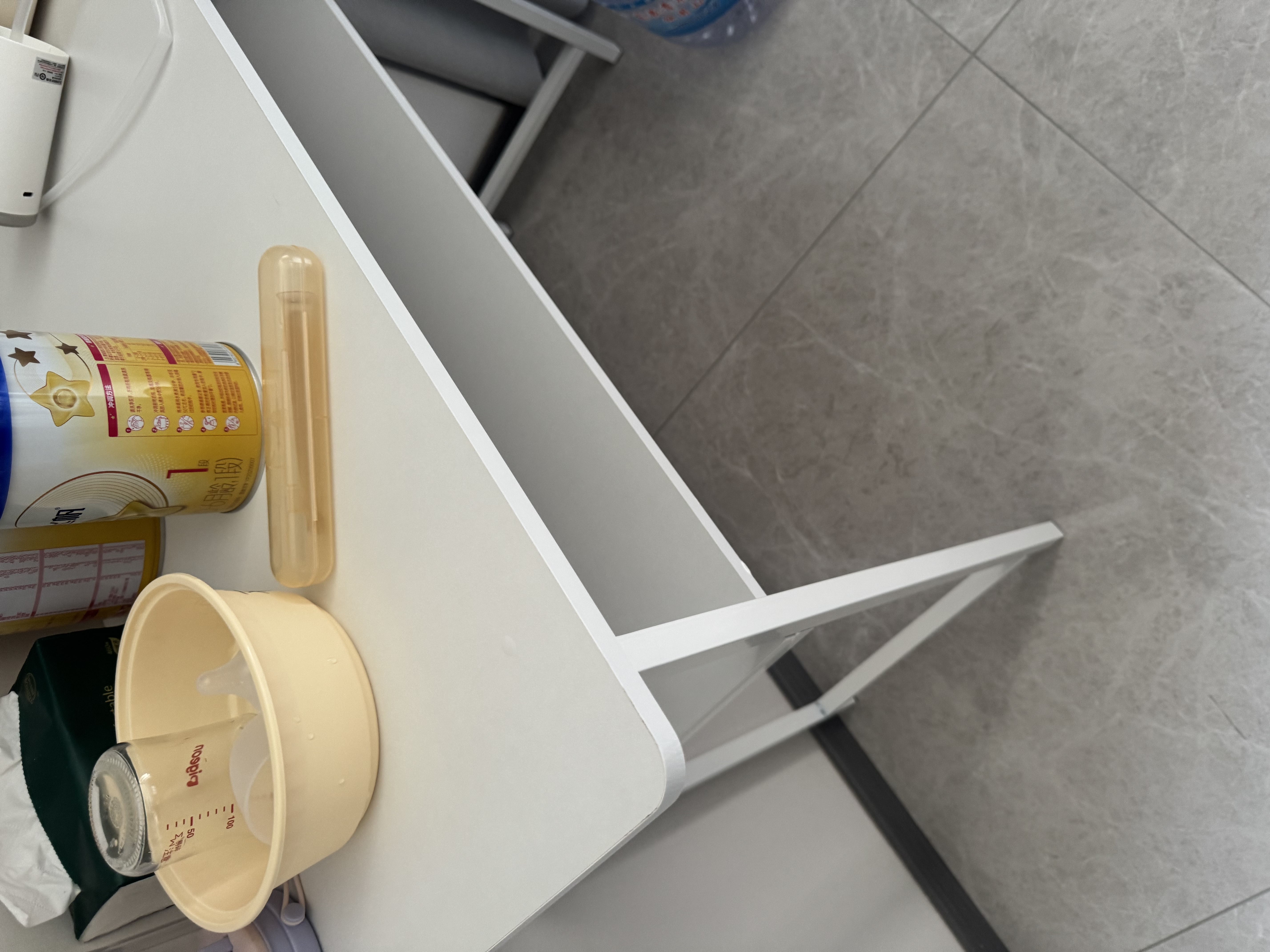 全品屋电脑桌长条桌简易书桌卧室学习桌写字桌窄桌办公工作台床边小桌子 【长条桌】双层长100*宽40cm 升级加厚 实拍图