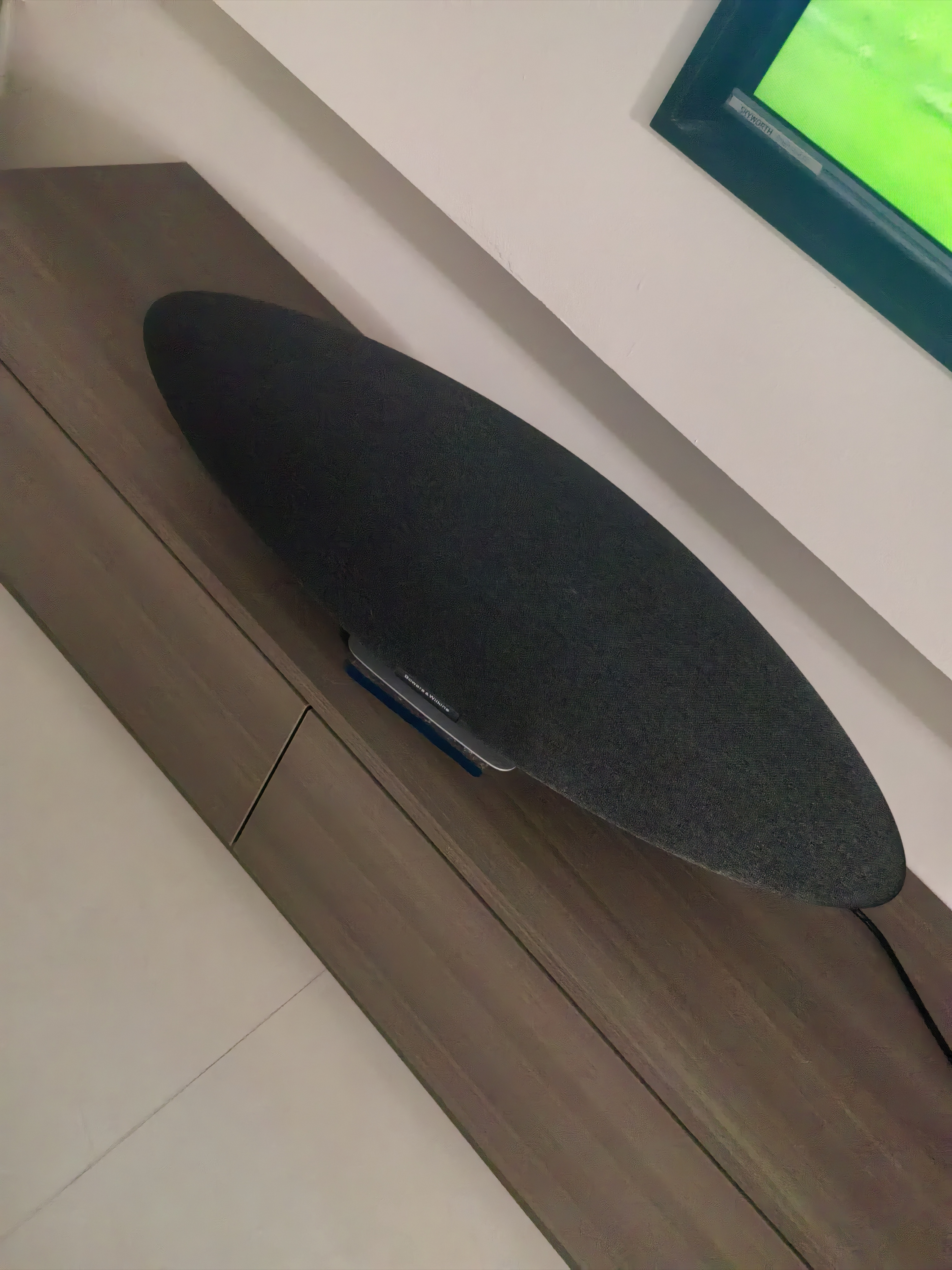 宝华韦健Zeppelin Pro 齐柏林飞艇第6代B&W无线HIFI蓝牙音箱家用智能音响新年礼物 太空灰毕业礼物 实拍图