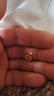 中国黄金（CHINA GOLD）黄金项链女足金四叶草吊坠结婚情人节送女友老婆妈妈生日礼物 足金吊坠+S925链+礼盒【约0.5-0.6】 实拍图