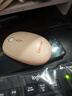 联想（Lenovo）无线蓝牙双模键鼠套装MK28-110 轻薄商务办公无线键盘鼠标套装适用台式机一体机笔记本平板 粉色 实拍图