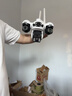 镭威视4g太阳能户外摄像头终身免流量室外免插电无需连wifi手机远程监控器家用360度无死角全景高清夜视 实拍图