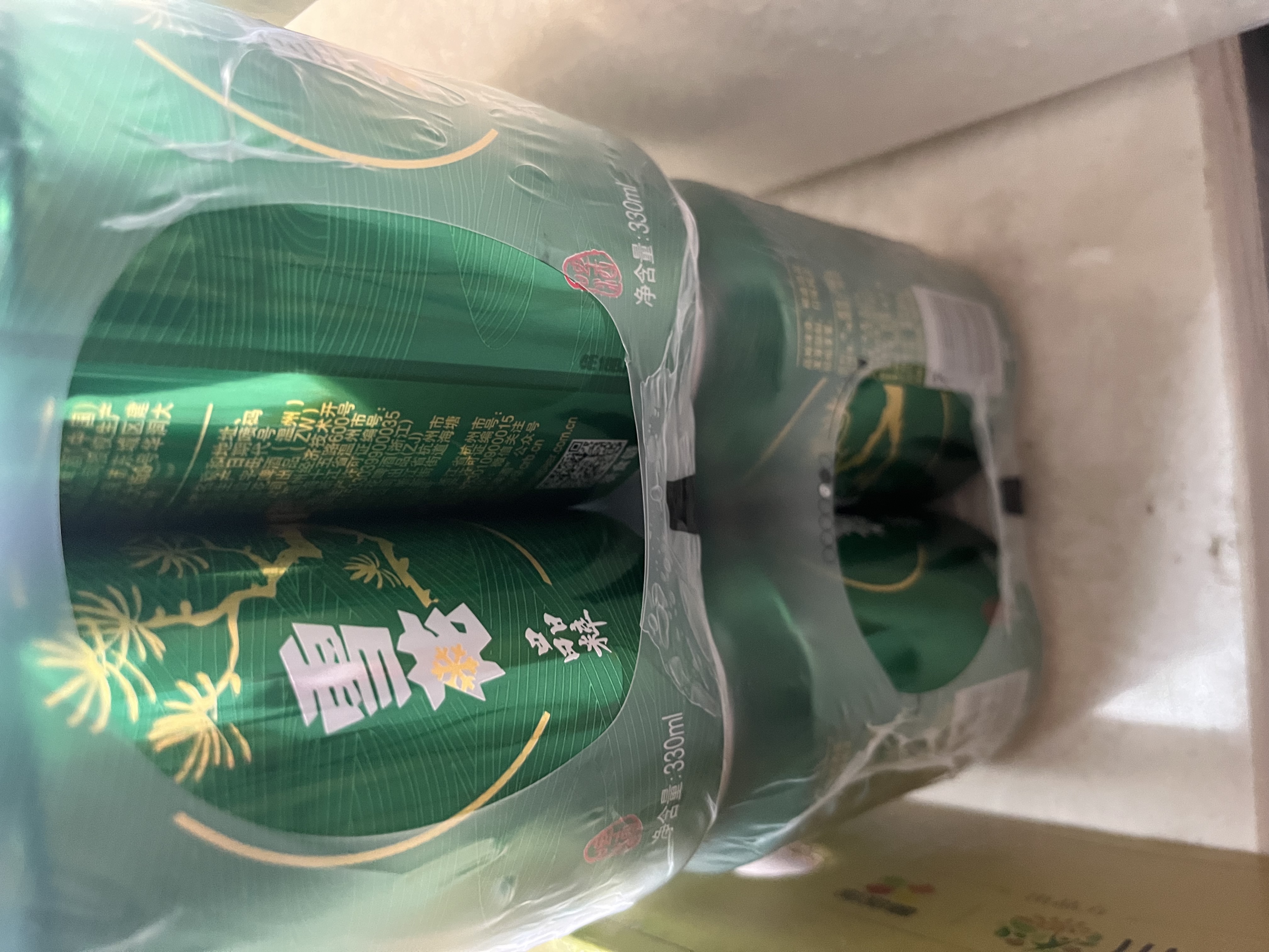 雪花啤酒(Snowbeer)晶粹 330ml*24听 新鲜拉格清爽口感 自营热销 实拍图