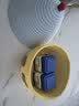 小野七天 卡通房子棉绳收纳筐带盖桌面收纳盒家用玩具零食杂物编织储物篮 实拍图