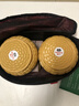 赢八围棋套装五子棋361仿玉棋子学生成人露营仿竹纹棋罐加厚皮革棋盘 实拍图