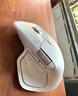 罗技（Logitech）大师系列 MX Master 4 高性能无线蓝牙鼠标  办公鼠标 静音鼠标  升级款 浅灰 带无线接收器 实拍图