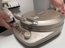 美的（Midea）小钢炮电饼铛不锈钢0涂层【定时调火】2026新款家用40mm加大加深双面加热烙饼煎饼锅电煎锅自营SE1 实拍图