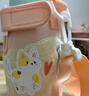 膳魔师（THERMOS）儿童保温杯开学必备316L保冷双盖水杯学生大水壶3岁550ml粉 实拍图