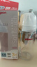贝亲（Pigeon）玻璃奶瓶宽口径防胀气240ml M号奶嘴 3月+ AA187  实拍图