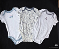 优衣库婴幼儿网眼包臀衣/短袖/1件装宝宝衣服连体衣481772 63 天蓝色 60cm 实拍图