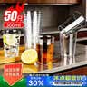 优奥一次性杯子航空杯300ml*50只加厚加硬透明水杯茶杯太空杯办公商用 实拍图