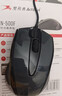 双飞燕（A4TECH）N-500F 小手 右手 有线鼠标 办公鼠标外设电脑鼠标笔记本有线鼠标 黑色 有线 实拍图