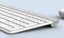罗技（Logitech）时尚系列 MK470 键鼠套装 无线键鼠套装 超薄 全尺寸 芍药白 带无线2.4G接收器 实拍图