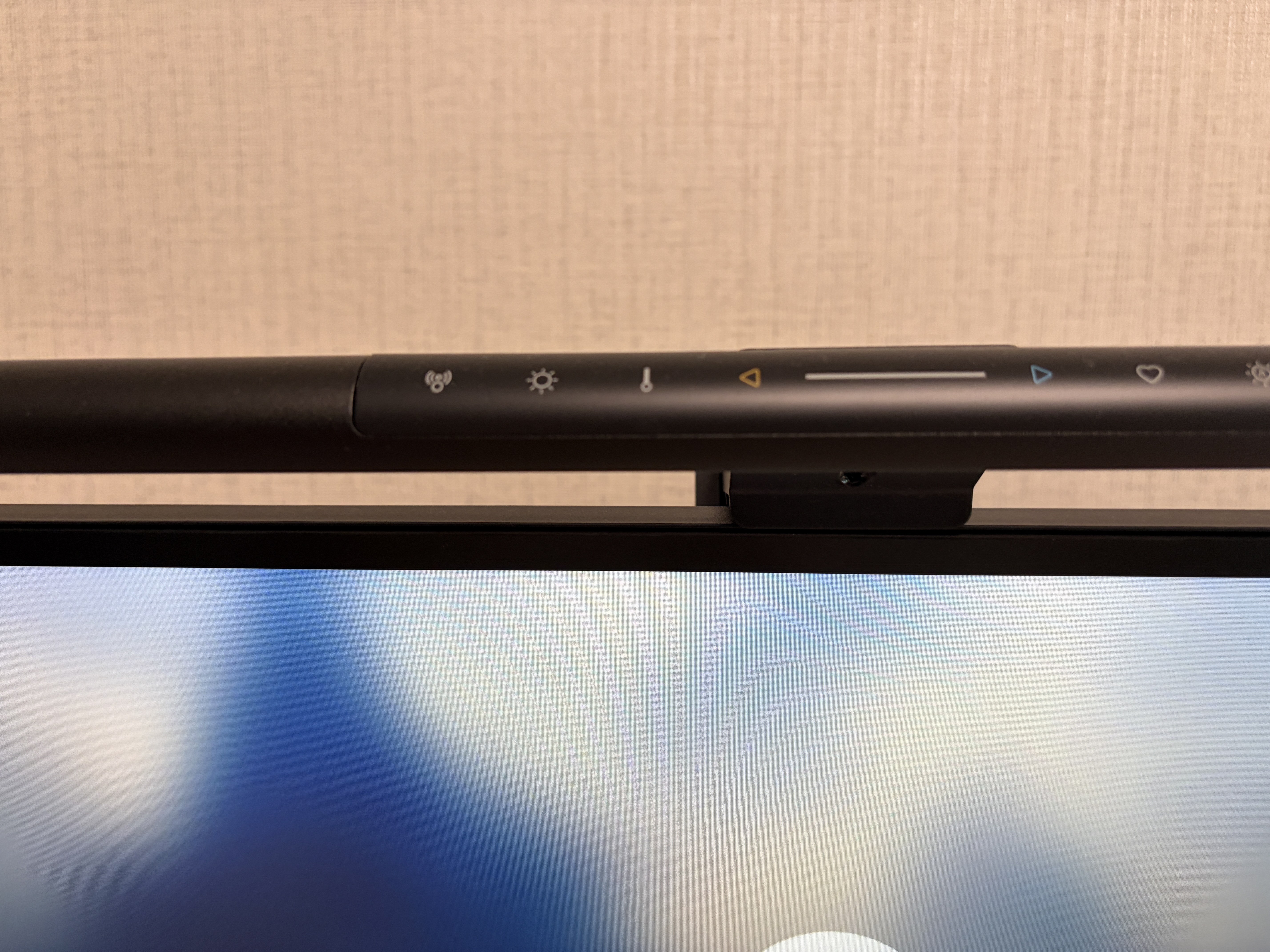 明基(BenQ) ScreenBar Pro屏幕挂灯护眼显示器电脑办公学习智能简约黑 实拍图