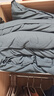 雅鹿单人双人床上用品被子被芯+四件套+枕芯被褥全套装褥子学生宿舍 高级灰 单人宿舍被芯1.5*2m 5斤 床单款 五件套 实拍图