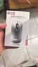 联想（Lenovo）无线鼠标蓝牙静音双模可充电办公家用商务超薄笔记本电脑平板手机适用于小米华为荣耀联想苹果 太空银【电量显示丨无线蓝牙双模丨可充电】 实拍图
