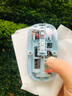 墨一 苹果无线蓝牙鼠标 Macbook pro/air笔记本电脑配件iPad平板iphone手机超薄三模可充电蓝牙鼠标 天空蓝【三模式｜一键返回桌面】 实拍图