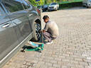 固特异（Goodyear）汽车轮胎 235/55R18 104W 鹰驰F1酷跑 适配探岳/途观L 御乘升级 实拍图