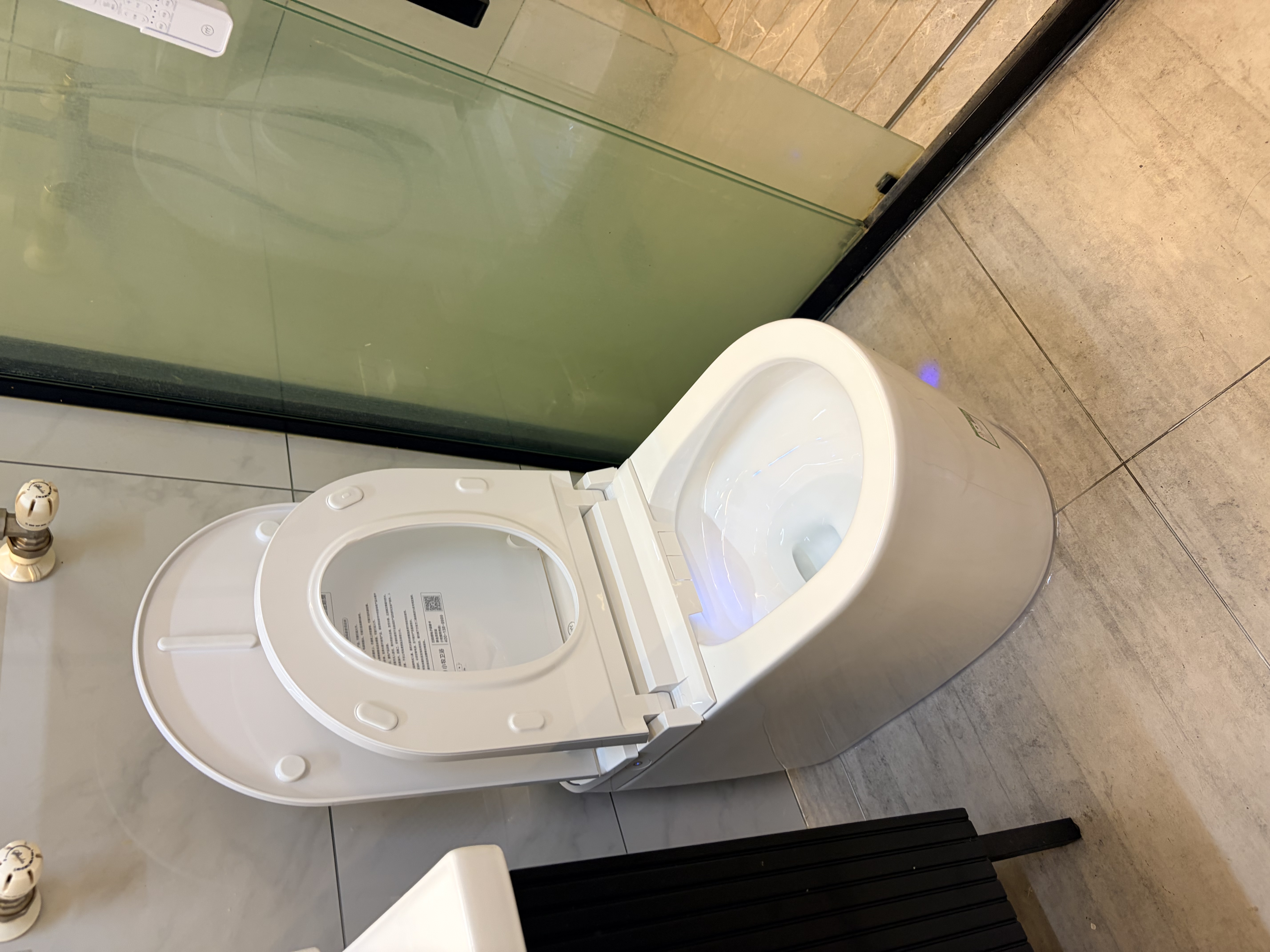 九牧（JOMOO）智能马桶小牧零压限制泡沫盾轻音冲全自动翻盖清洗烘干一体机 顶配/脚感自动翻盖+魔力泡+水路除菌 305(300)/400坑距下单备注 实拍图