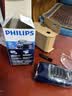飞利浦（PHILIPS）剃须刀电动 进口刀片双刀头迷你男士刮胡刀 胡须刀充电便携款须刨 送老公新年礼物 蓝色充电款【官方标配】 实拍图