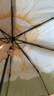 蕉下（beneunder）防紫外线遮阳伞太阳伞防晒伞三折双层黑胶晴雨伞BM011月雾 实拍图