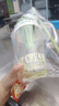 【京东物流】水杯冰霸吸管杯高颜值学生茶水分离大容量杯子 肚肚杯1个-浅绿色 实拍图