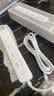 小米（MI）新国标插座/插线板/插排/排插/接线板/拖线板5位总控开关全长约1.8米小米电暖器 实拍图