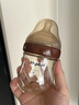 世喜奶瓶新生儿0-1个月防胀气玻璃婴儿仿母乳奶嘴160ml 实拍图