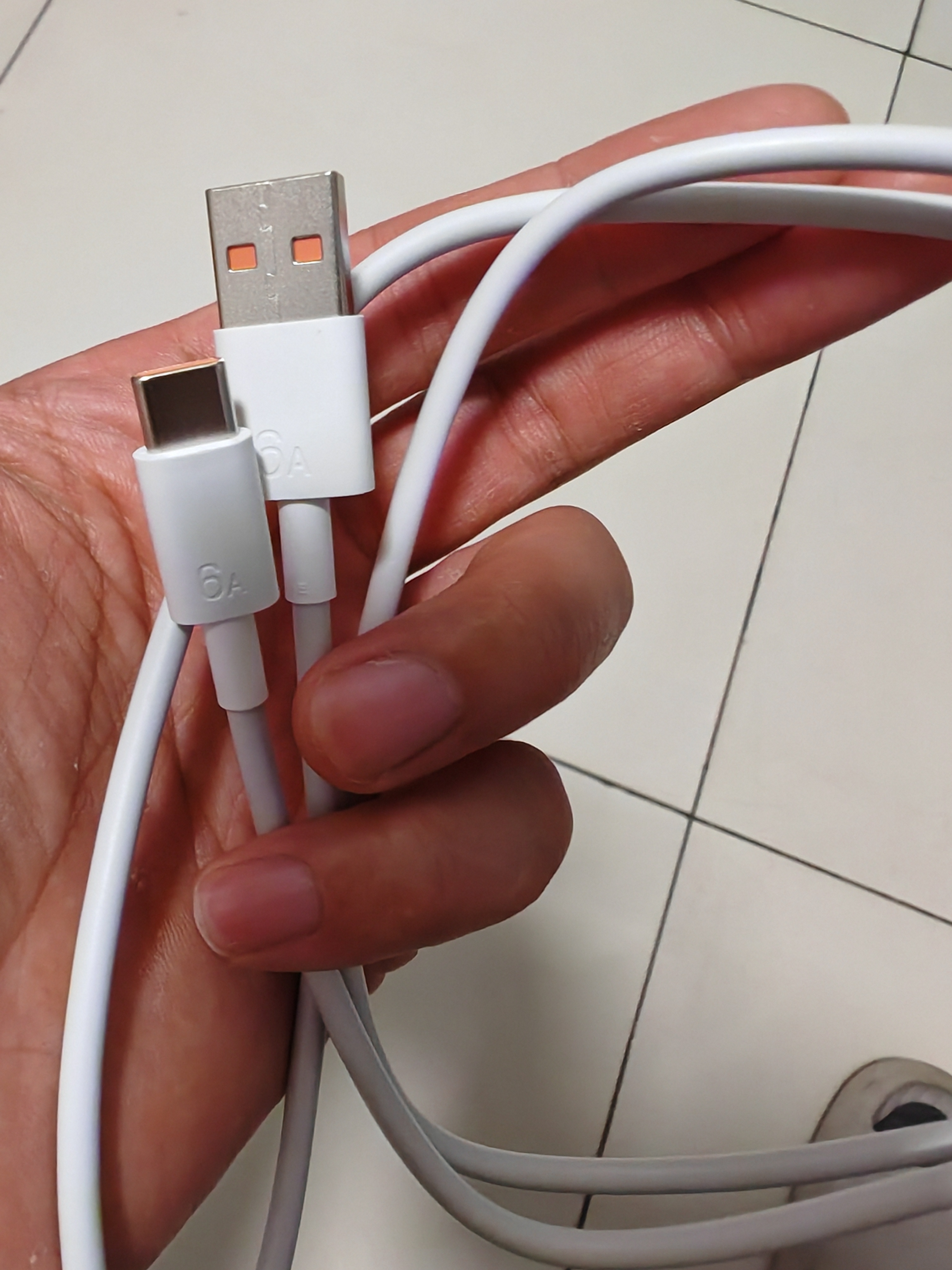 荣耀 6A大电流数据线 USB Type-A转 USB Type-C接口  适配荣耀Magic8/荣耀400  华为Mate70 实拍图