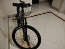 京东京造 XC350山地自行车铝合金禧玛诺21速油压碟刹成年人学生17寸太空灰 实拍图