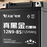 天能摩托车电瓶12v通用铃木骊驰GW/DL/GXS250光阳150巡弋300/YT12A 实拍图
