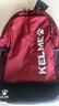 KELME/卡尔美 多功能运动双肩包男书包健身排球足球训练装备背包带鞋包 酒红 20-35升成人（尺寸:35*19*52CM） 实拍图