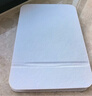 名创优品（MINISO）三色LED化妆镜便携皮套折叠化妆镜皮包镜-大号(白色) 实拍图